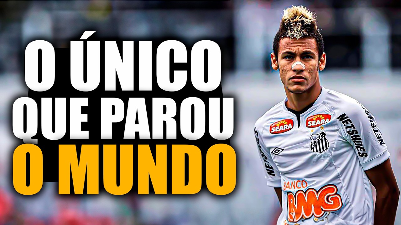 O INÍCIO DE NEYMAR NO SANTOS, FOI MELHOR QUE QUALQUER JOGADOR DA HISTÓRIA