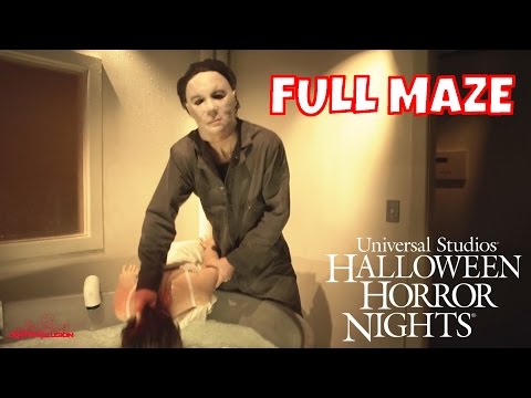 Halloween: Hell Comes To Haddonfield (HD Full Maze) Halloween Horror Nights 2016 Universal Studios