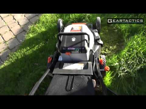 Remington RM212B 19 Inch 24 Volt Cordless Electric Lawn Mower Review  - GearTactics