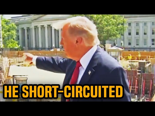 Trump VISIBLY CONFUSED at ballroom construction SDDEFAULT Thumbnail