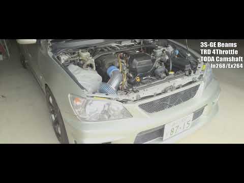 TOYOTA ALTEZZA Intake and Exhaust Sounds【吸排気サウンド】