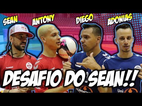 DESAFIO DO SÉAN COM OS REIS DO DRIBLE ft. SÉAN, ANTONY, DIEGO E ADONIAS!