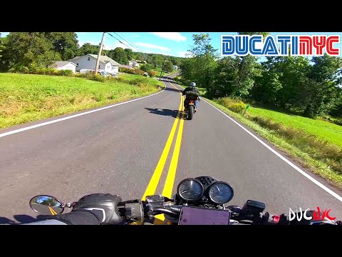 NEW - Olive TT (Tourist Trophy/Time Trial) | route 28 + 213 | @MotoNoir and @NYCScrambler   v1332