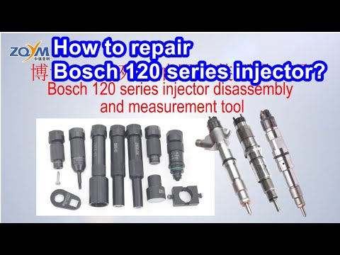 Bosch 120 series injector disassembly and measuring guide -ZQYM DIESEL SYSTEM