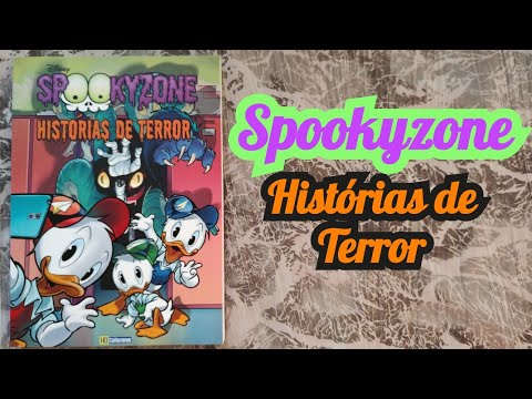 Spookyzone: Histórias de Terror (Culturama dez/2021) Folheando Disney