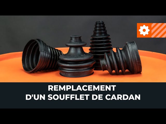 Regardez le vidéo manuel sur la façon de remplacer OPEL MERIVA Jeu de joints-soufflets cardan