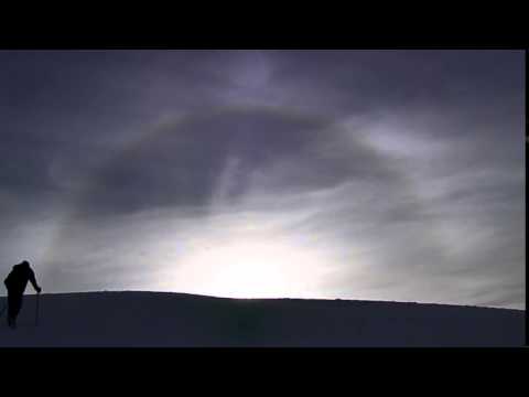 Svalbard (Trollstein), Halo (ljusfenomen), September 2014