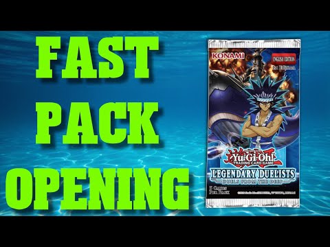 Opening KONAMI'S Last Legendary Duelist Yu-Gi-Oh! Duels From the Deep FAST PACK???!!