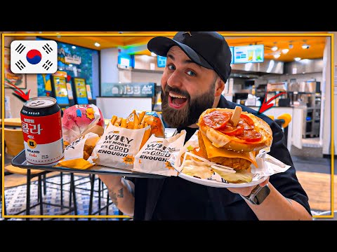 FIRST TIME TASTING SOUTH KOREA FASTFOOD: I'VE NEVER SEEN ANYTHING LIKE THIS