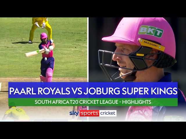 Buttler completes brilliant comeback! 💥 | Paarl Royals vs Joburg Super Kings | SA20 Highlights