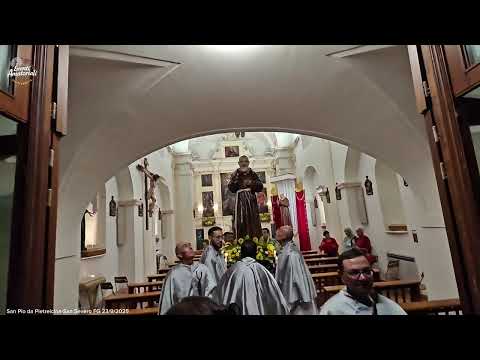 San Pio da Pietrelcina - San Severo FG 23-/09/25 Convento Frati Cappuccini San Severo 