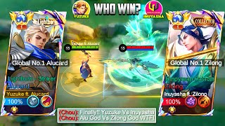 Download lagu YUZUKE VS INUYASHA | WORLD BEST ALUCARD VS WORLD BEST ZILONG | Global 1 Vs Global 1 - Not Clickbait! mp3