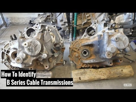 How To Identify B Series Cable Transmissions Honda & Acura - 1990 EF Civic Si LSD Install