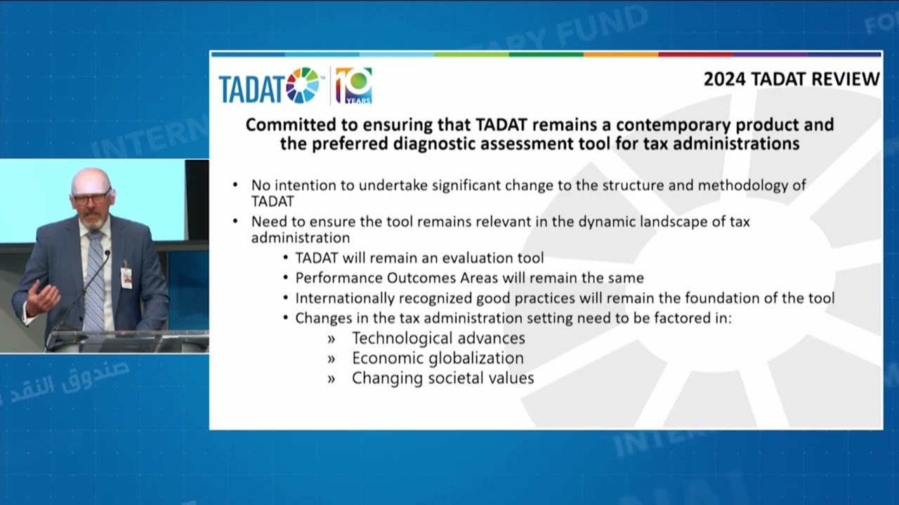 TADAT Anniversary Conference - Session 2 - Presentation by Paul Martens