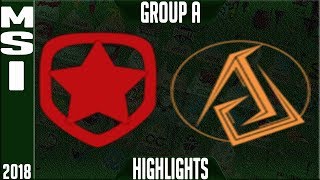 GMB vs ASC Highlights | MSI 2018 Play in, Mid Season Invitational Gambit Gaming vs Ascension Gaming