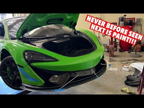 MCLAREN BODYKIT IS FINALLY INSTALLED AND ALMOST COMPLETED *1OF1 TRULY*