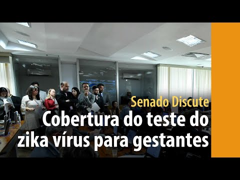 Senado discute cobertura, por planos de saúde, do teste de zika para gestantes