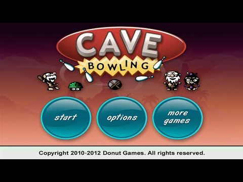 Cave Bowling [iOS] Gameplay