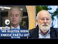 Wilders: 'Timmermans premier? Nou, niet door mij'