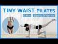 10 MIN FLAT BELLY PILATES AT HOME / TINY WAIST(NO WIDER) & CORE / BEGINNER FRIENDLY _Shirlyn Workout