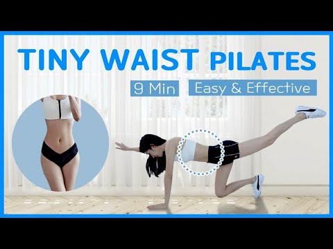 10 MIN FLAT BELLY PILATES AT HOME / TINY WAIST(NO WIDER) & CORE / BEGINNER FRIENDLY _Shirlyn Workout thumnail