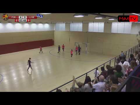5-0 FCBARCELONA LASSA VS L´HOSPITALET BELLSPORT  (JUVENIL NACIONAL)  2018 2019