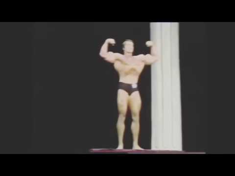 Arnold Schwarzenegger at the age of 22 winning Mr. World (1970)