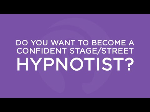 Course spotlight: Stage hypnosis 101 - Online hypnosis training courses