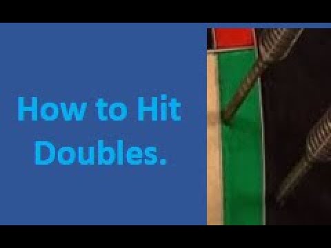 How to play darts 6# - How to hit a double.