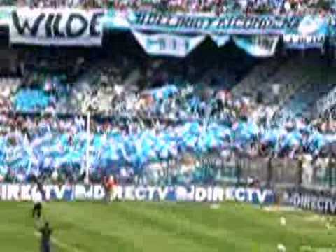 "Racing 0 - independiente 0 " Doble salida"" Barra: La Guardia Imperial &bull; Club: Racing Club