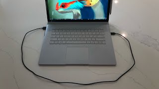 Surface Book 2 charging top guide
