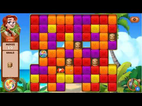 Lost Island Blast Adventure Level 121 - No Boosters