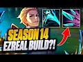 This might be Ezreal's Season 14 build! (Challenger Ezreal Full Gameplay)