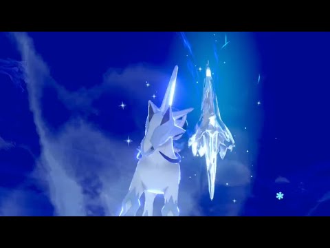Glacial Lance - Ice Rider Calyrex Signature Move | Pokemon Sword and Shield Crown Tundra DLC