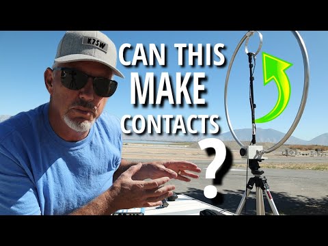 Can a LOOP antenna make HF contacts  ? | K7SW ham radio