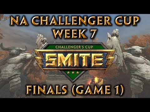 Smite Challenger Cup NA Week 7 - Finals (Game 1)