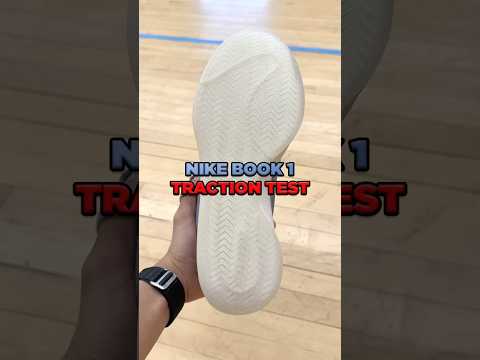 Nike Book 1 Traction Test! 📘🏀 #nike #basketballshoes #devinbooker