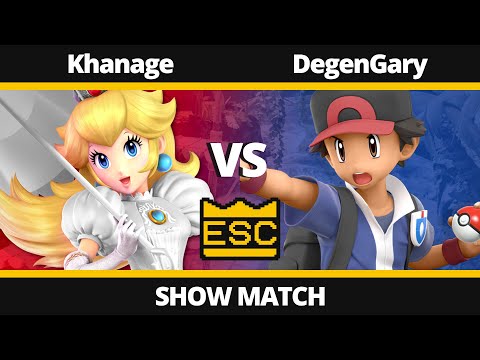 ESC 57 - Show Match - Khanage (Peach) Vs. DegenGary (Pokémon Trainer) - SSBU UK Local Tournament