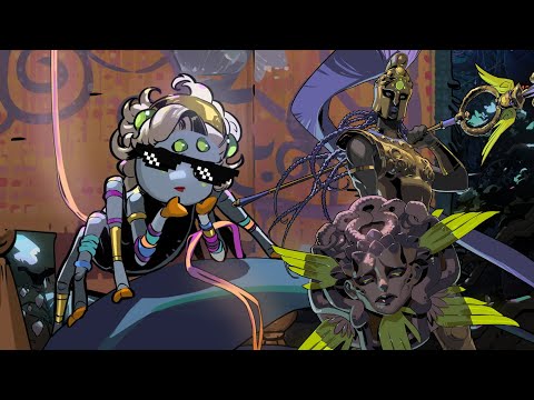 Arachne "apologizes" to Athena [Hades II]