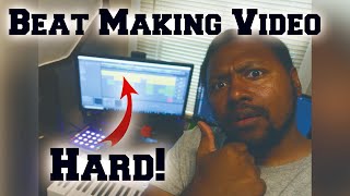THIS BEAT IS SIMPLE AND BASIC BUT HARD! (BACK TO BEATMAKING VIDEOS)