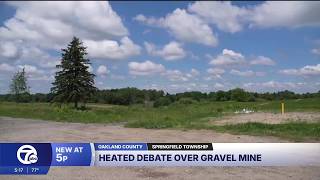 Springfield Township gravel mine proposal divides community