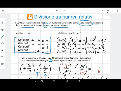 GV Prof_ 3*m Divisione tra numeri relativi