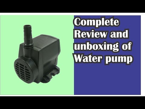 Complete review of air cooler water pump