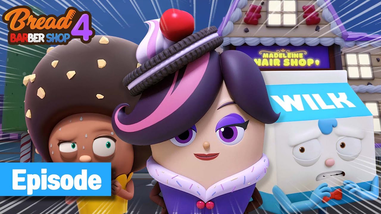 BreadBarbershop4 | Secret of Madelein's Hair Shop | english /animation/dessert
