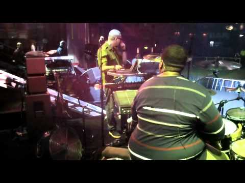 Aaron Spears - Caught Up 2012-  (London Show Soundcheck)