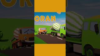 Download lagu Learn Colors with Trucks! 🛻🔴 Easy Game for Toddlers #shorts mp3