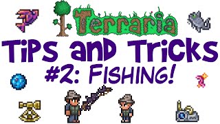 Terraria Fishing Tips and Tricks! Angler Quest Guide! Rods, Bait & Crates! (PC 1.3.3)