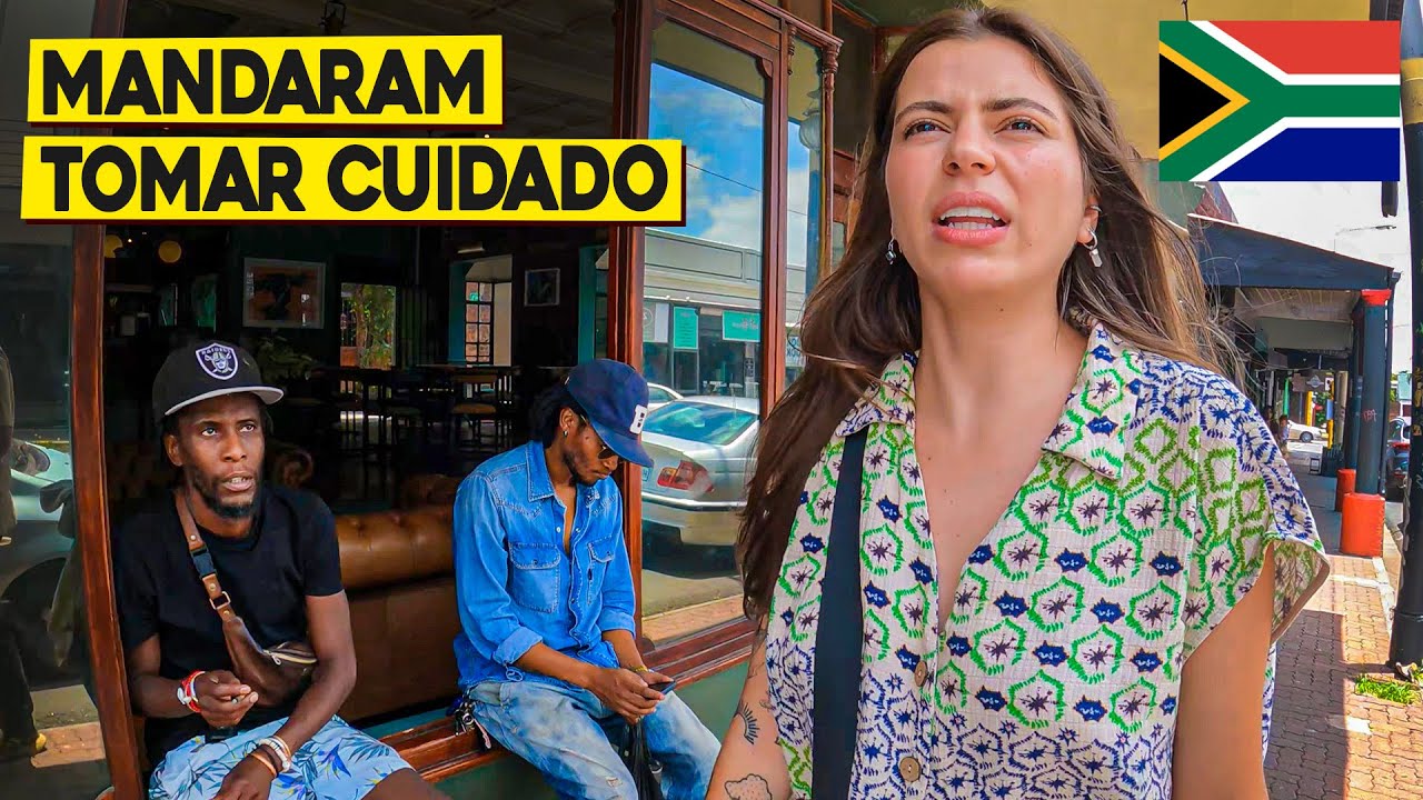 CHEGAMOS À ÁFRICA DO SUL COM MEDO