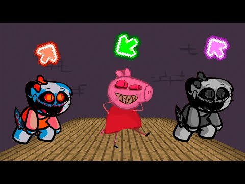 FNF Character Test | Gameplay VS Playground | VS HELLONKITTY | VS PEPPA CANNIVAL | VS HELLONKITTYR