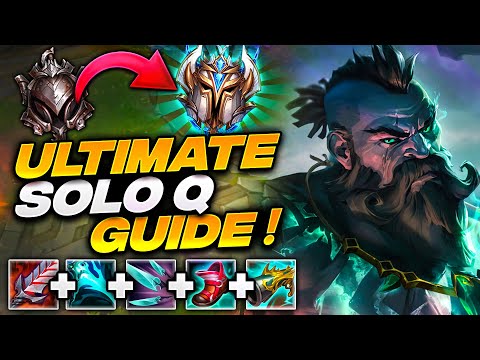 THE ULTIMATE Season 13 Gangplank Runes & Item Guide To Climb SoloQ!